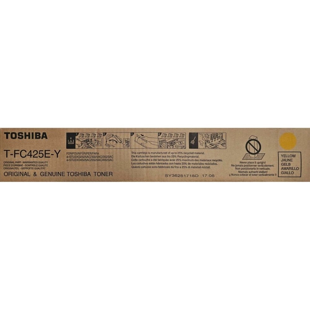 Toner original Toshiba T-FC425EY e-STUDIO6525AC Series Jaune