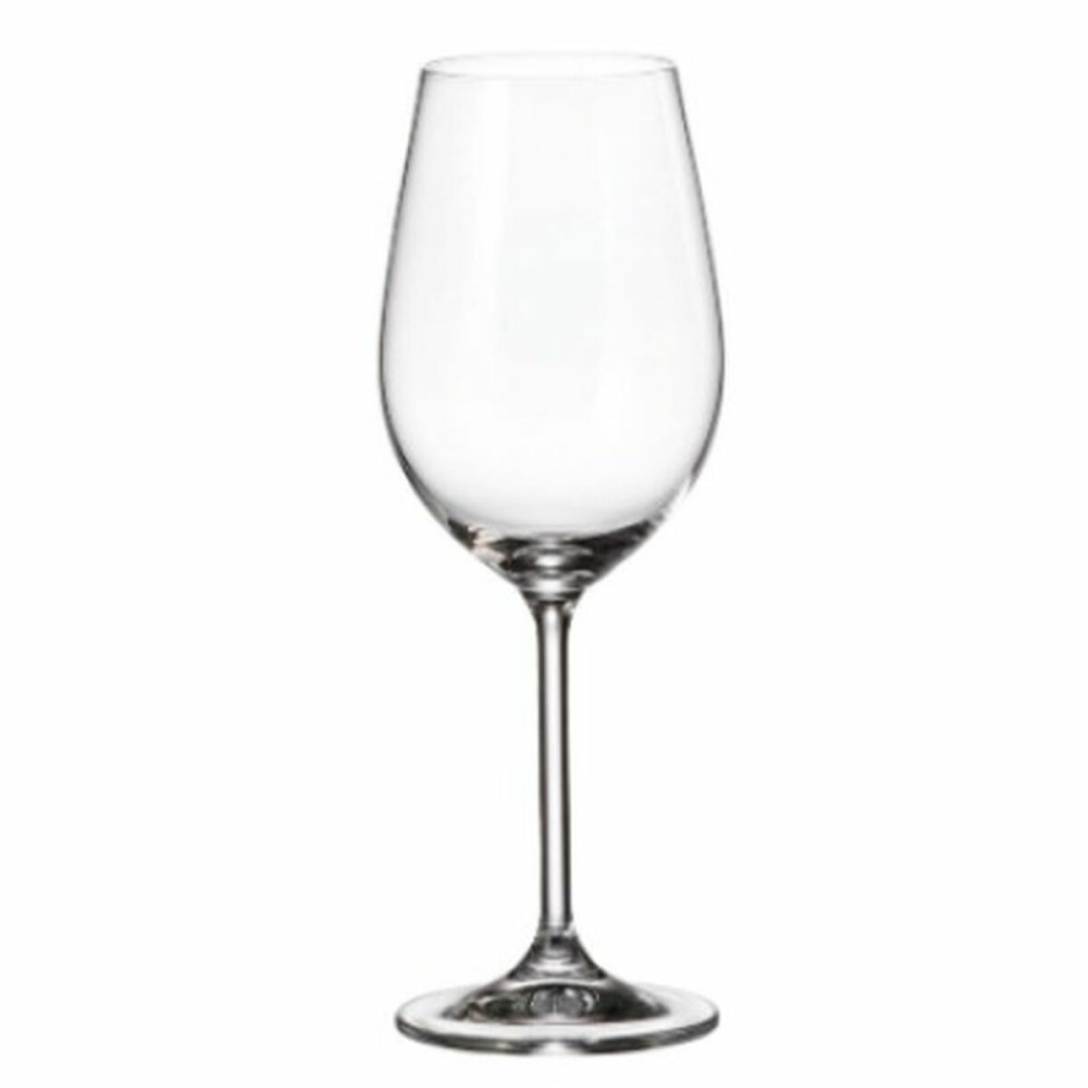 Weinglas-Set Bohemia Crystal Clara Weiß 350 ml 6 Stücke (6 Stück) (4 Stück)