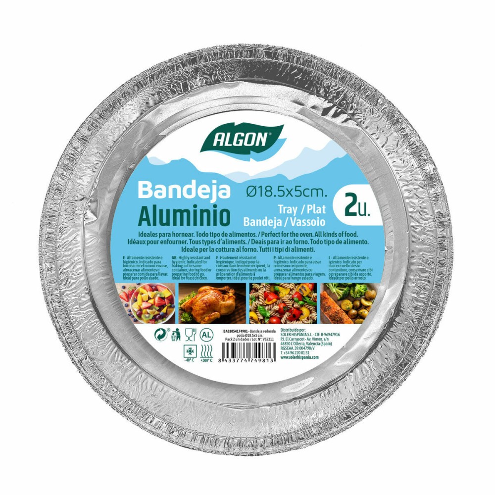 Tablettset Algon kreisförmig Huhn 24 Stück