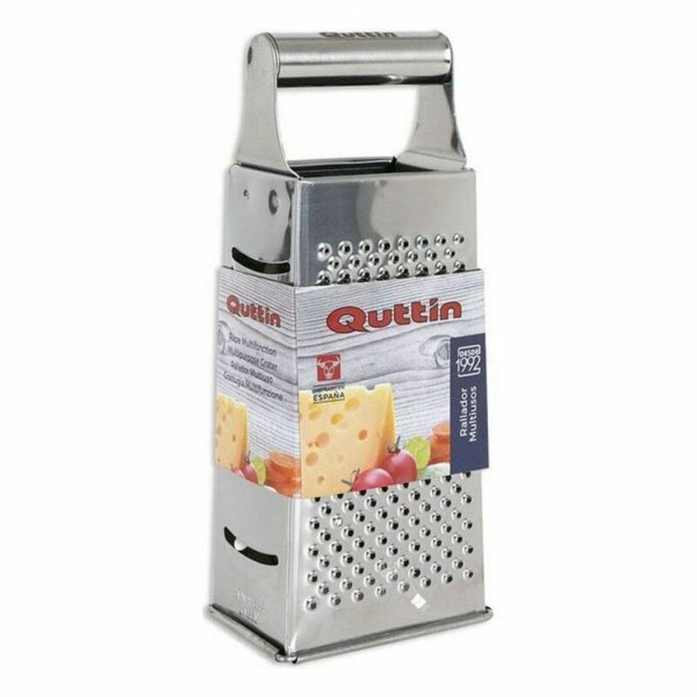 Square Multi-purpose Grater Quttin 53540 (22 x 9,5 x 7 cm) 22 x 9,5 x 7 cm (12 Units)