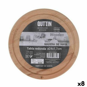 Serving board Quttin Circular ø 24 x 1,7 cm (8 Units)