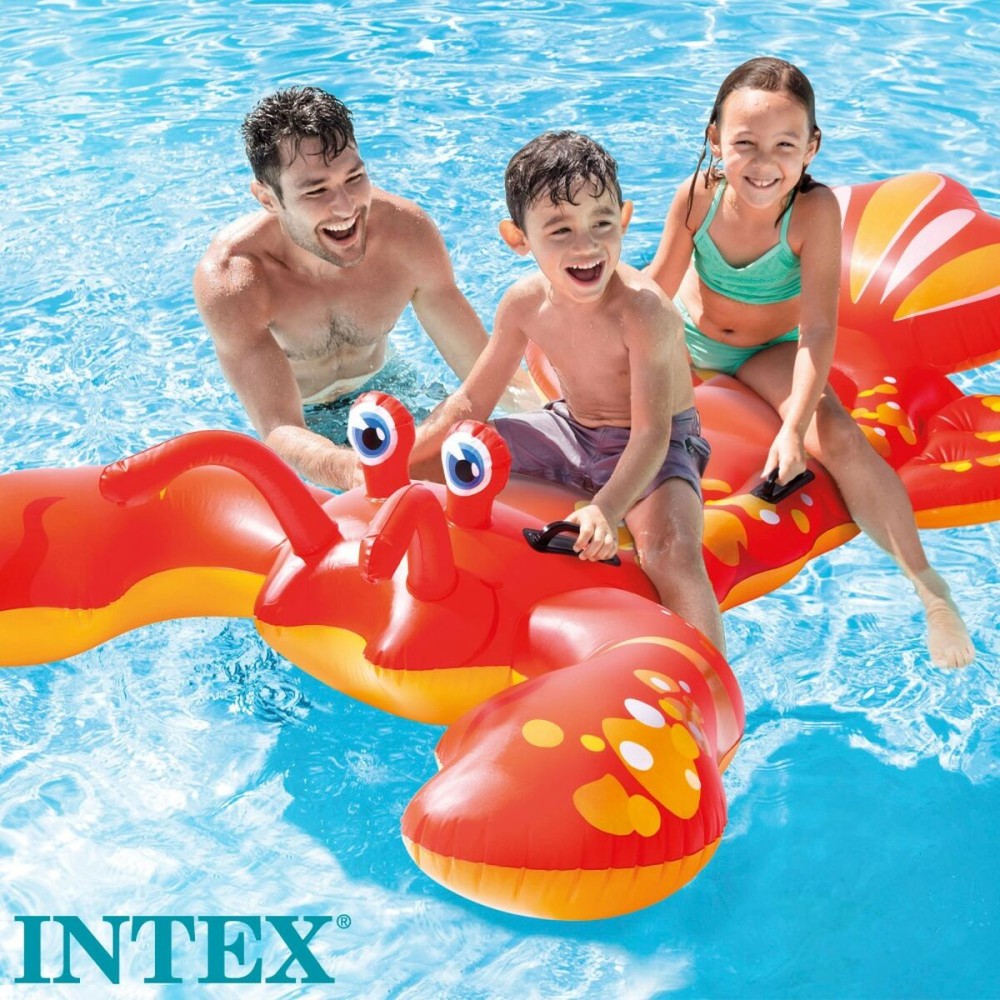 Inflatable pool figure Intex Lobster 137 x 50 x 213 cm (6 Units)