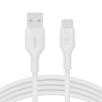 USB-C Cable to USB Belkin BOOST↑CHARGE Flex White 2 m (1 Unit)