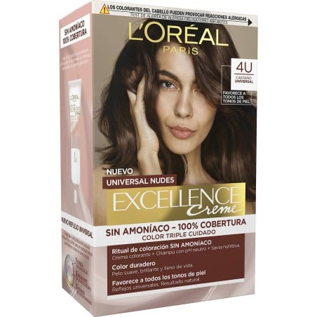 Teinture permanente L'Oreal Make Up Excellence Marron