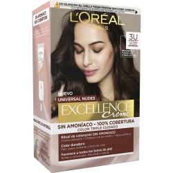 Teinture permanente L'Oreal Make Up Excellence Chatain foncé