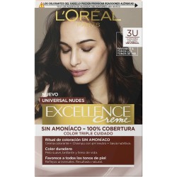 Permanent Dye L'Oreal Make Up Excellence Dark Brown