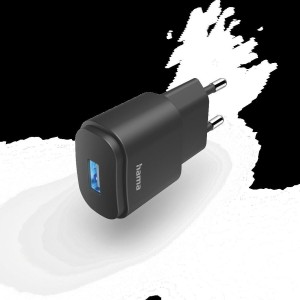 Chargeur mural Hama 00201644 Noir 6 W (1 Unité)