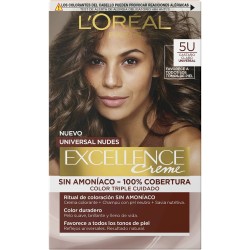 Teinture permanente L'Oreal Make Up Excellence Marron léger