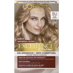 Permanent Dye L'Oréal Paris Excellence Nº 8.0-rubio claro