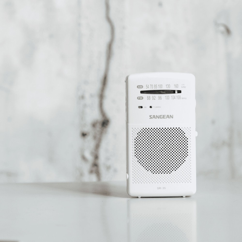 Radio Sangean SR35W BLANCO Blanc