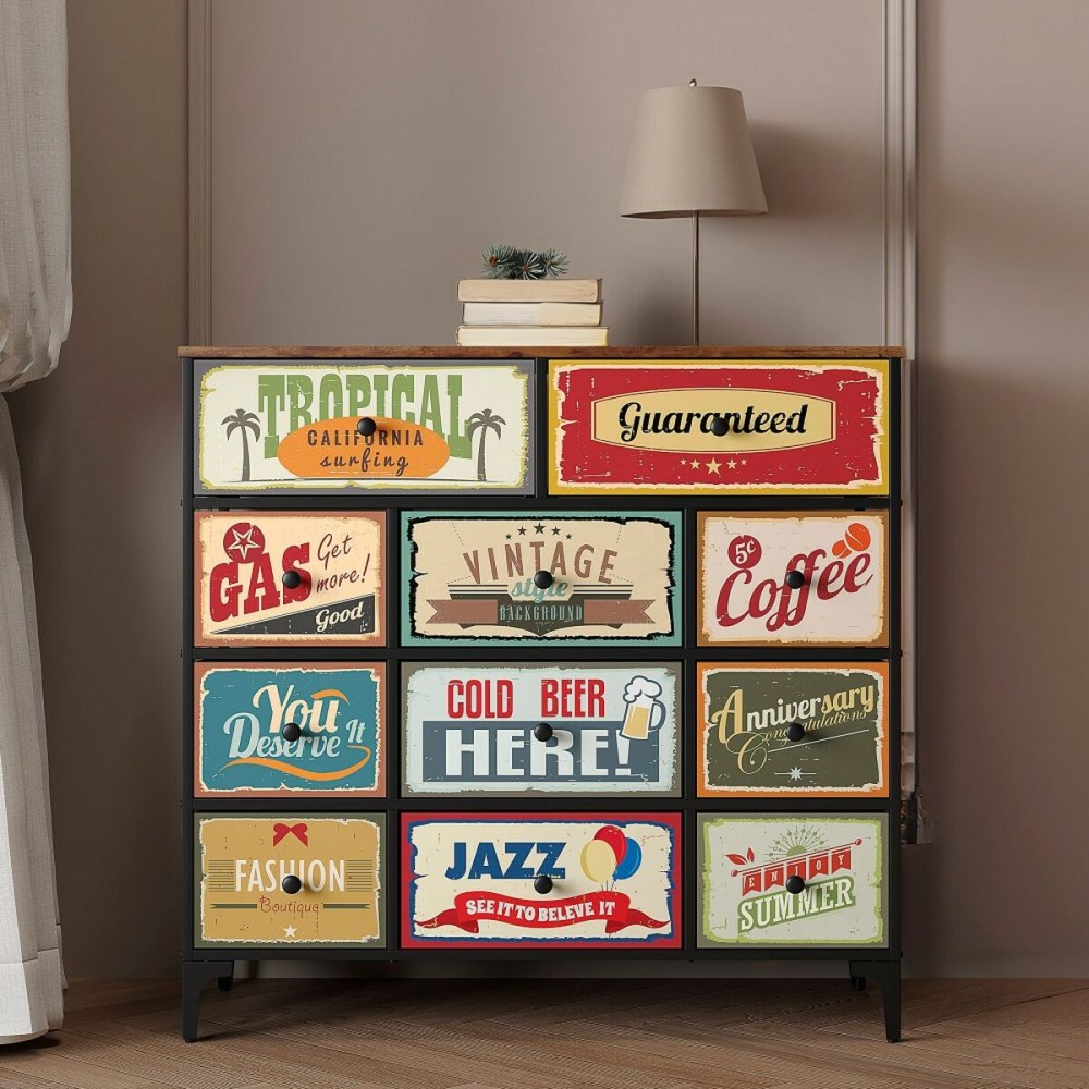 Chest of drawers Max Home Vintage 103 x 98 x 30 cm