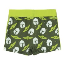 Boys Swim Shorts The Mandalorian Green