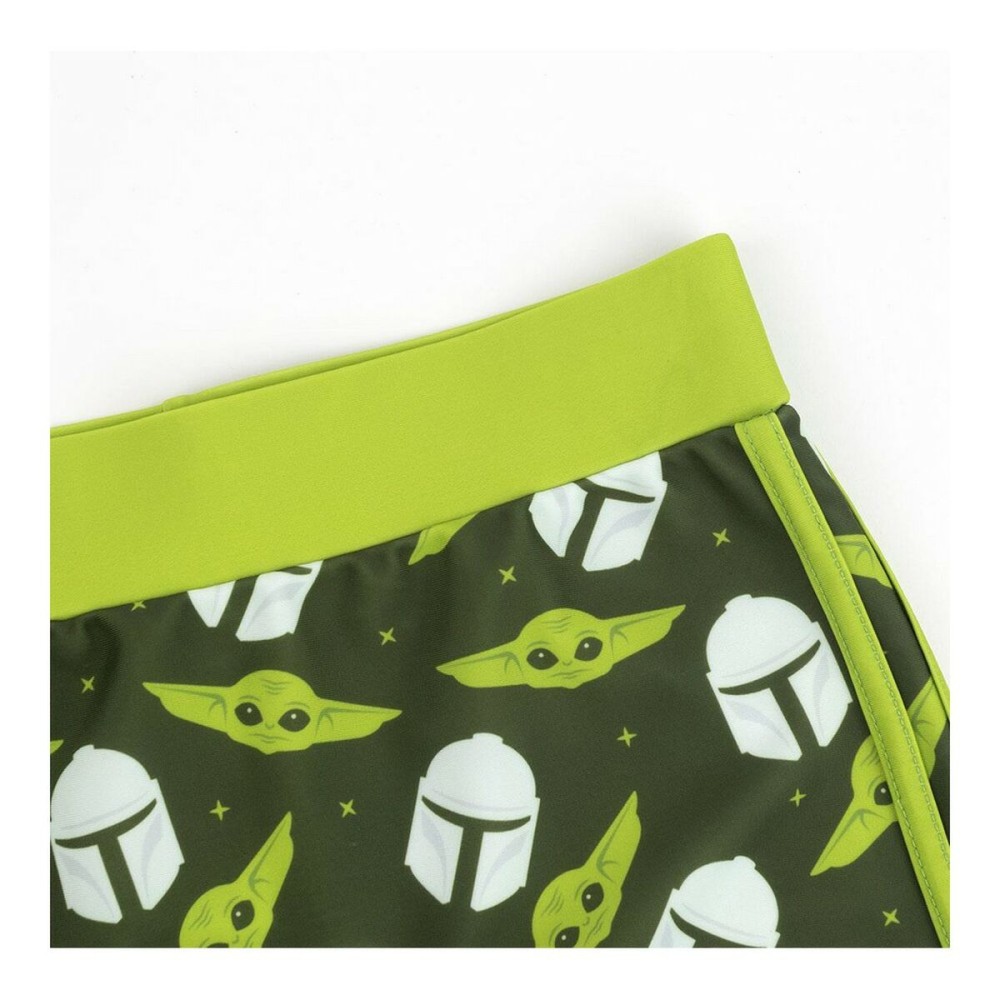 Boxer de Bain pour Enfants The Mandalorian Vert