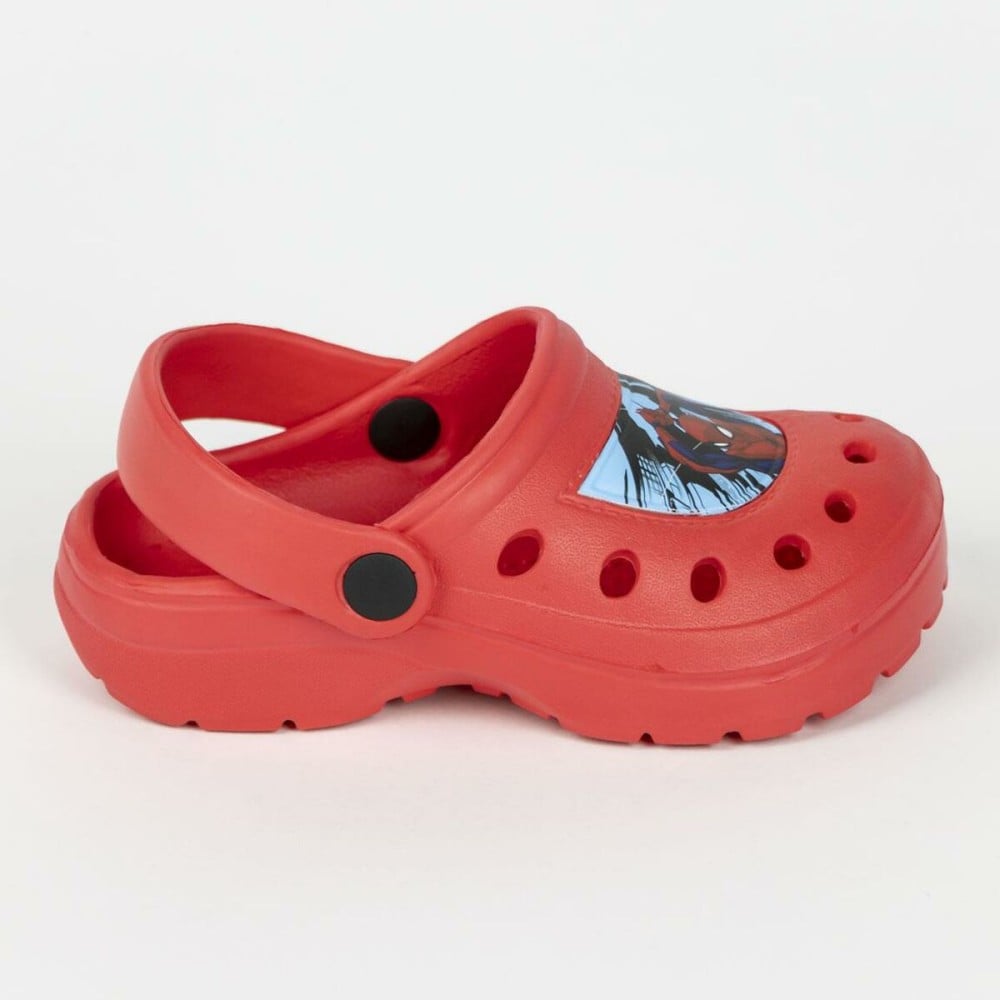 Beach Sandals Spider-Man Red