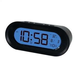 Radiowecker ELBE Schwarz Weinthermometer