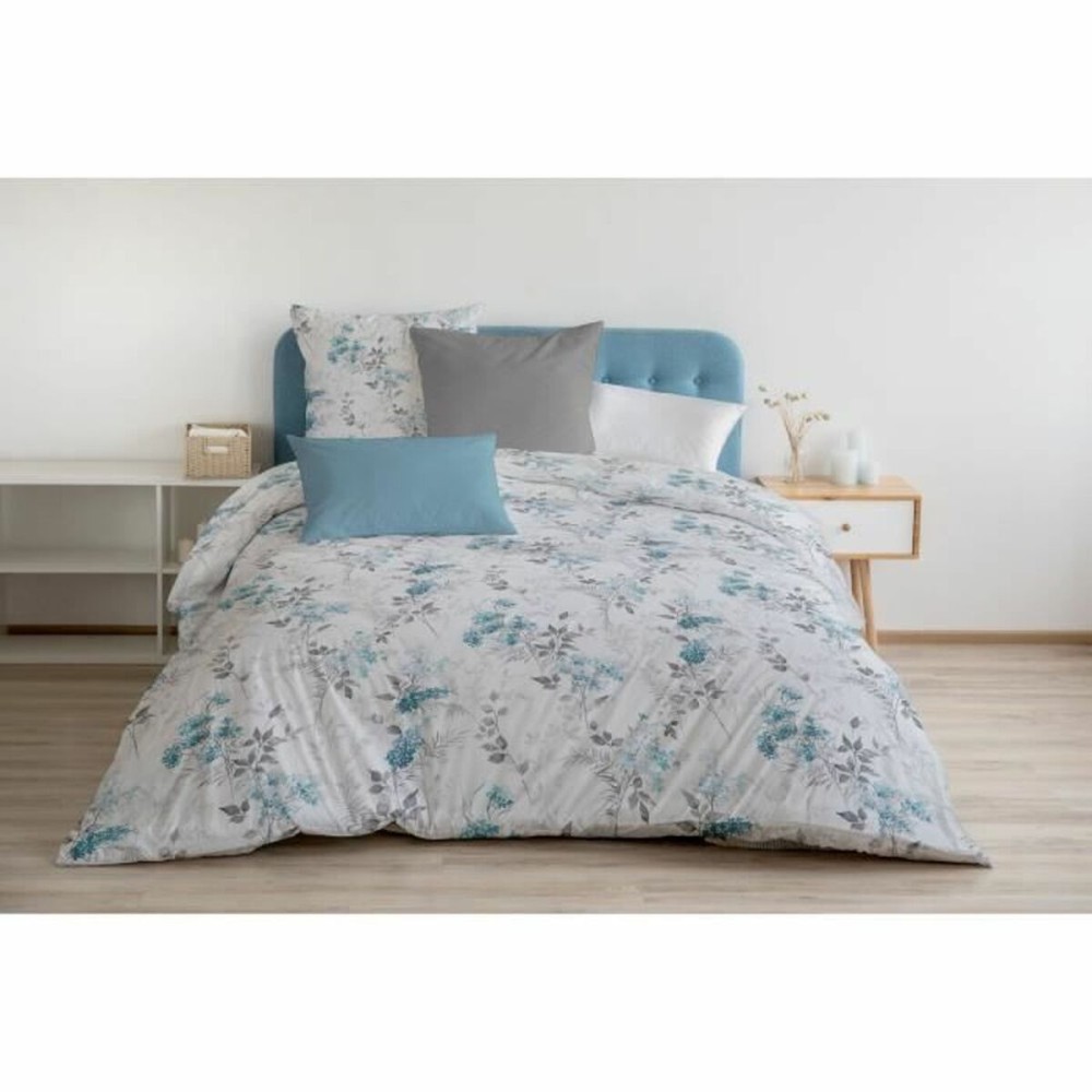 Duvet cover set HOME LINGE PASSION POMPADOUR Blue/White