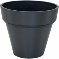 Plant pot Mega Collections Ecostone Planter Black Ø 35 cm 35 cm 35 x 30 cm