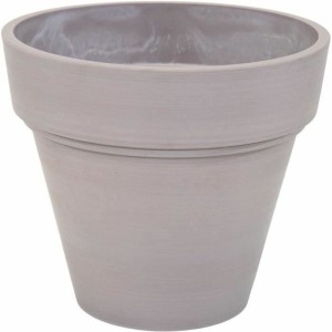 Blumentopf Mega Collections Ecostone Planter Braun Taupe 41 x 35 cm