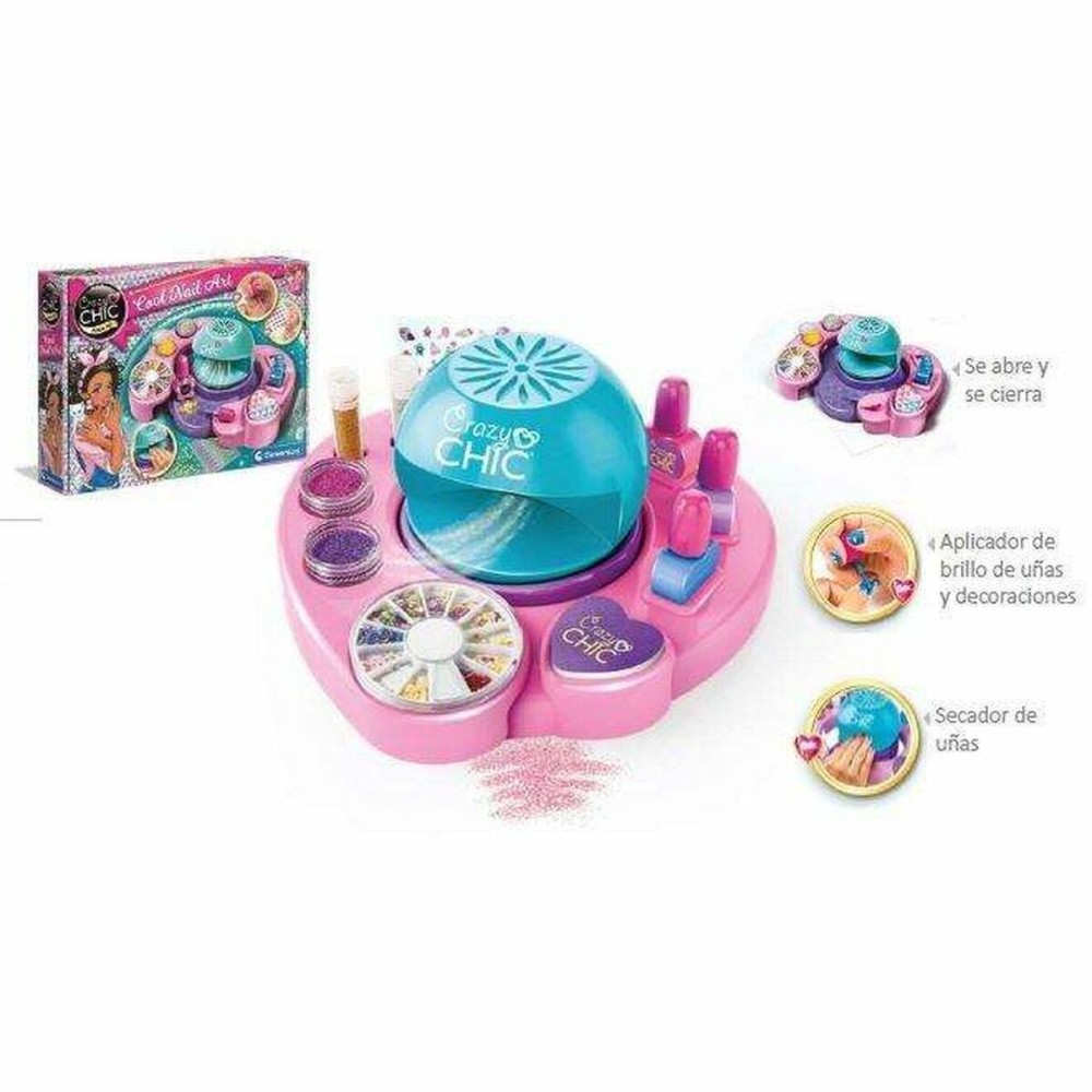 Set de Manucure Clementoni Cool Nails Art Multicouleur