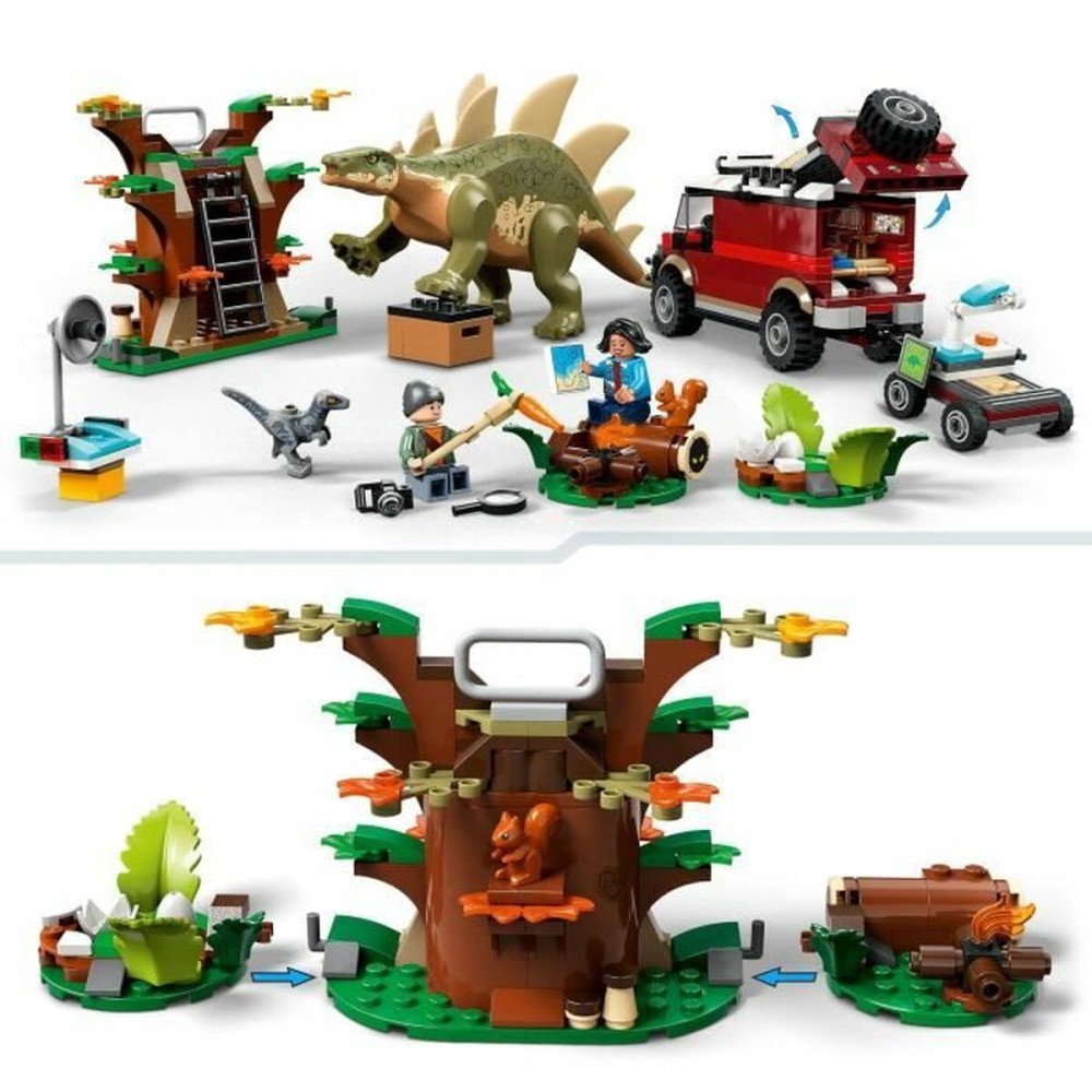 Konstruktionsspiel Lego 76965 Dinosaur Missions: Stegosaurus Discovery 420 Stücke