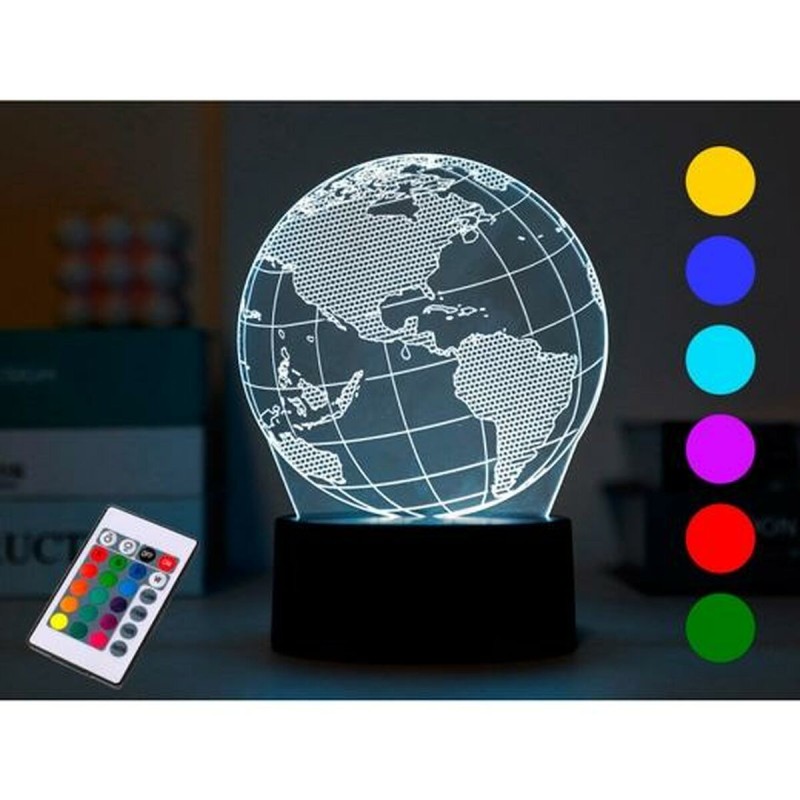 Lampe LED iTotal 3D Multicouleur