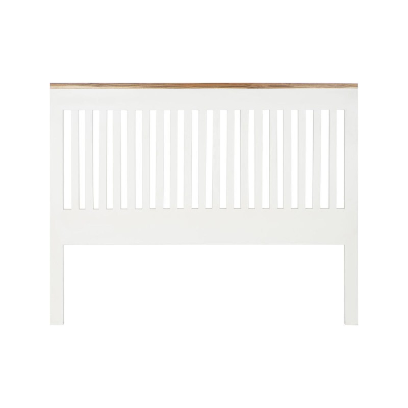 Tête de lit DKD Home Decor Blanc Marron Acacia Bois de manguier 165 x 3 x 135 cm