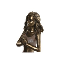 Deko-Figur Home ESPRIT Rosa Gold Yoga Scandi 19 x 6 x 26 cm (3 Stück)