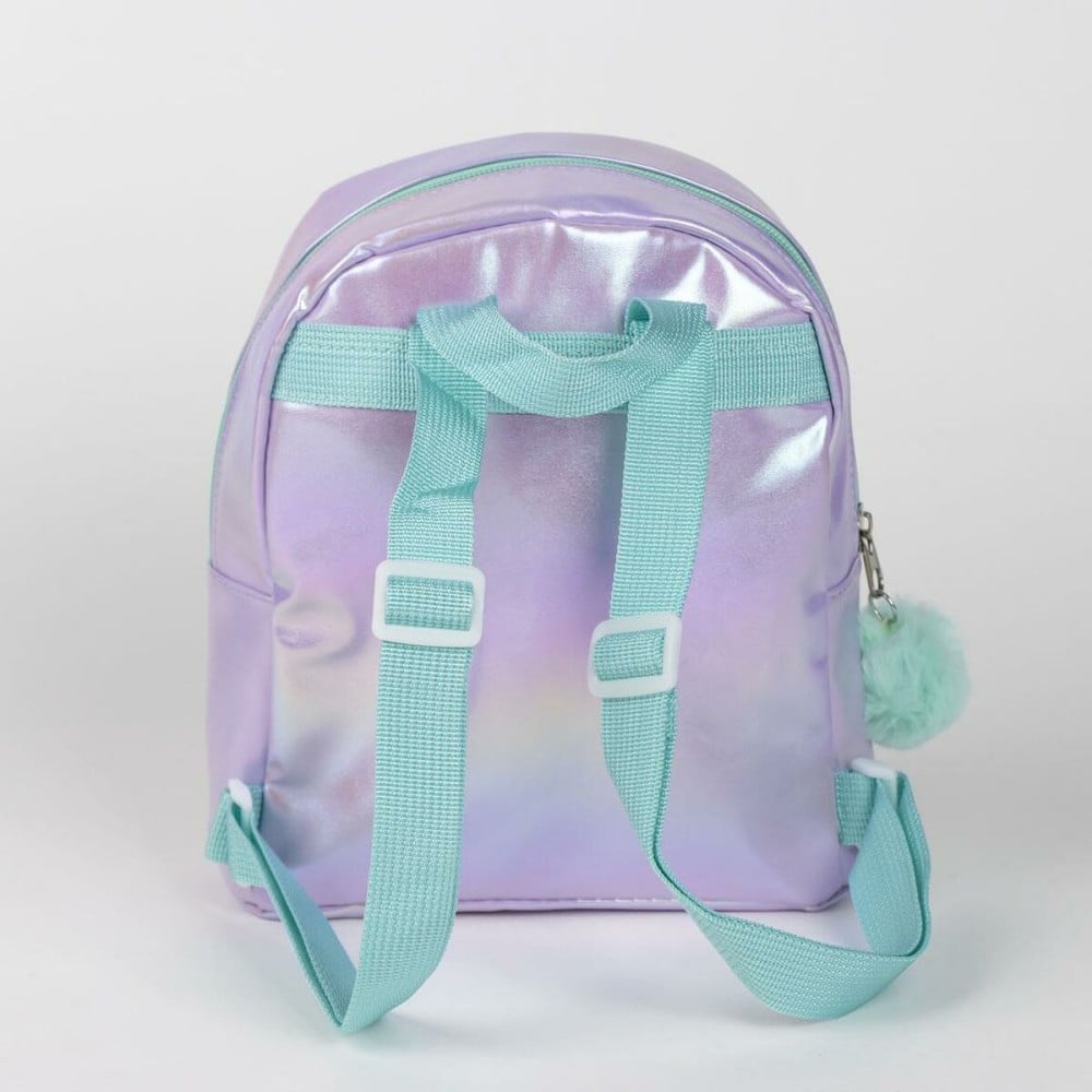 Lässiger Rucksack Frozen Lila 19 x 23 x 8 cm