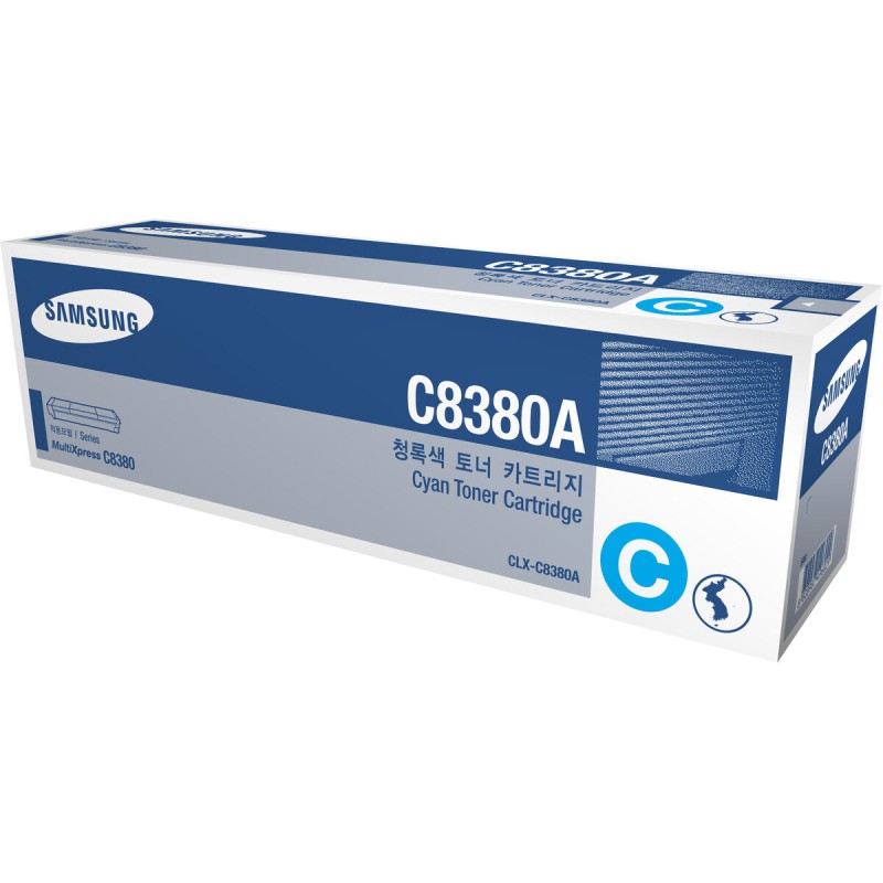 Toner original Samsung CLX-C8380A Cyan