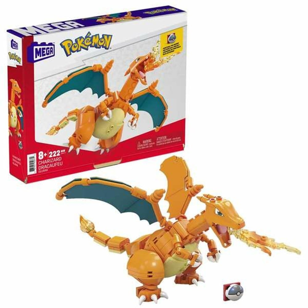 Set de construction Pokémon Mega Charizard 222 Pièces