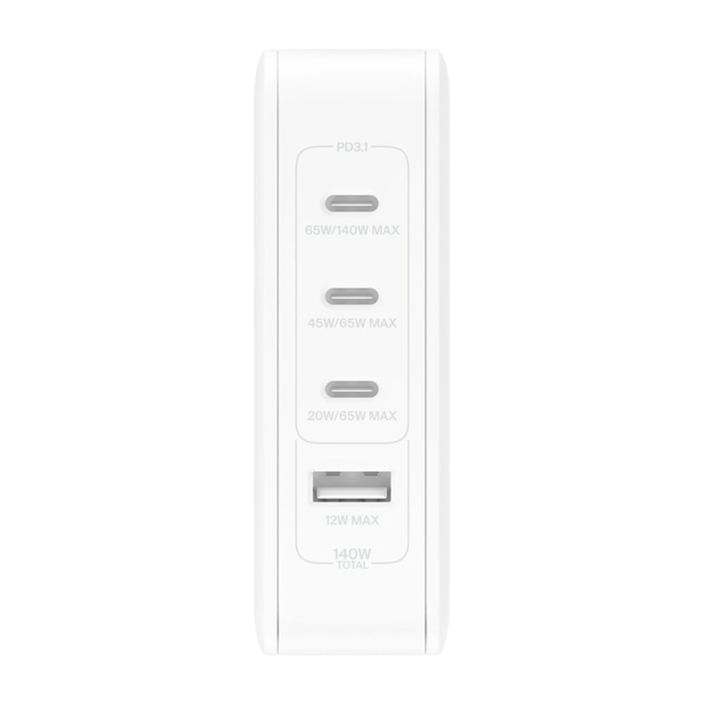 Chargeur mural Belkin WCH014BTWH 140 W Blanc