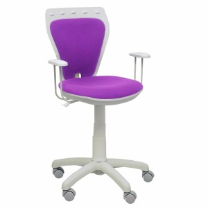 Chaise de Bureau Salinas P&C BLB82RF Jeunes Lila