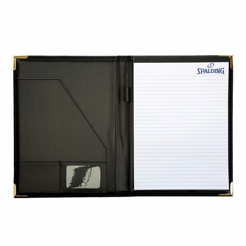 Portfoliomappe Spalding  Premium TF Binder  Schwarz