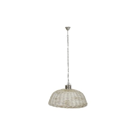 Suspension DKD Home Decor Argenté Naturel Métal 50 W 80 x 80 x 47 cm