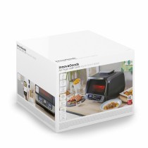 Heißluftfritteuse mit Grill, Zubehör und Rezeptbuch InnovaGoods Fryinn 12-in-1 6000 Schwarz Stahl 3400 W 6 L