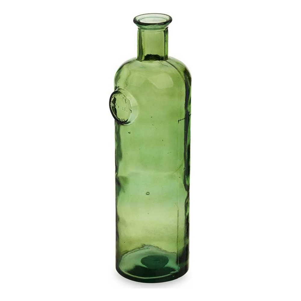 Bottle Stamp Green 14 x 44 x 13 cm Decoration (4 Units)