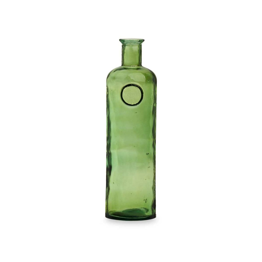 Bottle Stamp Green 14 x 44 x 13 cm Decoration (4 Units)