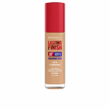 Fluid Makeup Basis Rimmel London Lasting Finish Nº 200 Soft Beige Spf 20 30 ml