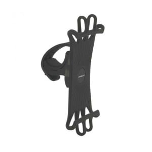 Fahrrad-Handyhalter Mobilis 001353 Schwarz Silikon 4"-7"