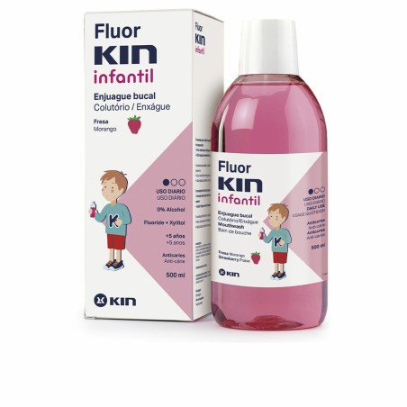 Mouthwash Kin Children's Strawberry 500 ml