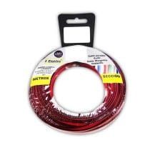 Câble Coaxial Antenne TV EDM 28010 Noir Rouge Rouge/Noir 25 m 2 x 1,5 mm