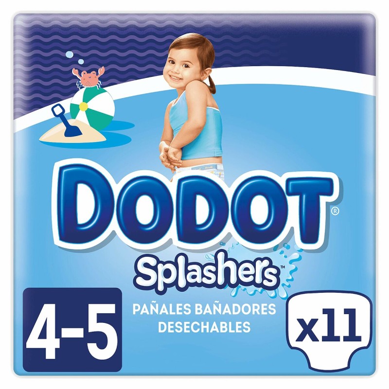 Einweg-Windeln Dodot Splashers 4-5 9-15 kg (11 Stück)