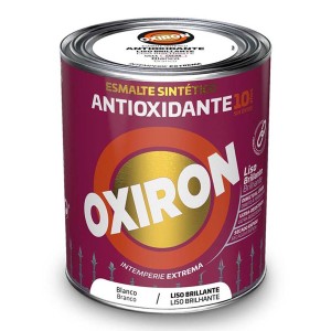 Synthetische Emaille Oxiron 5809077 Metall Brillant Weiß 250 ml