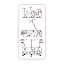 Roller Stamp STA3496271230067 Rosa