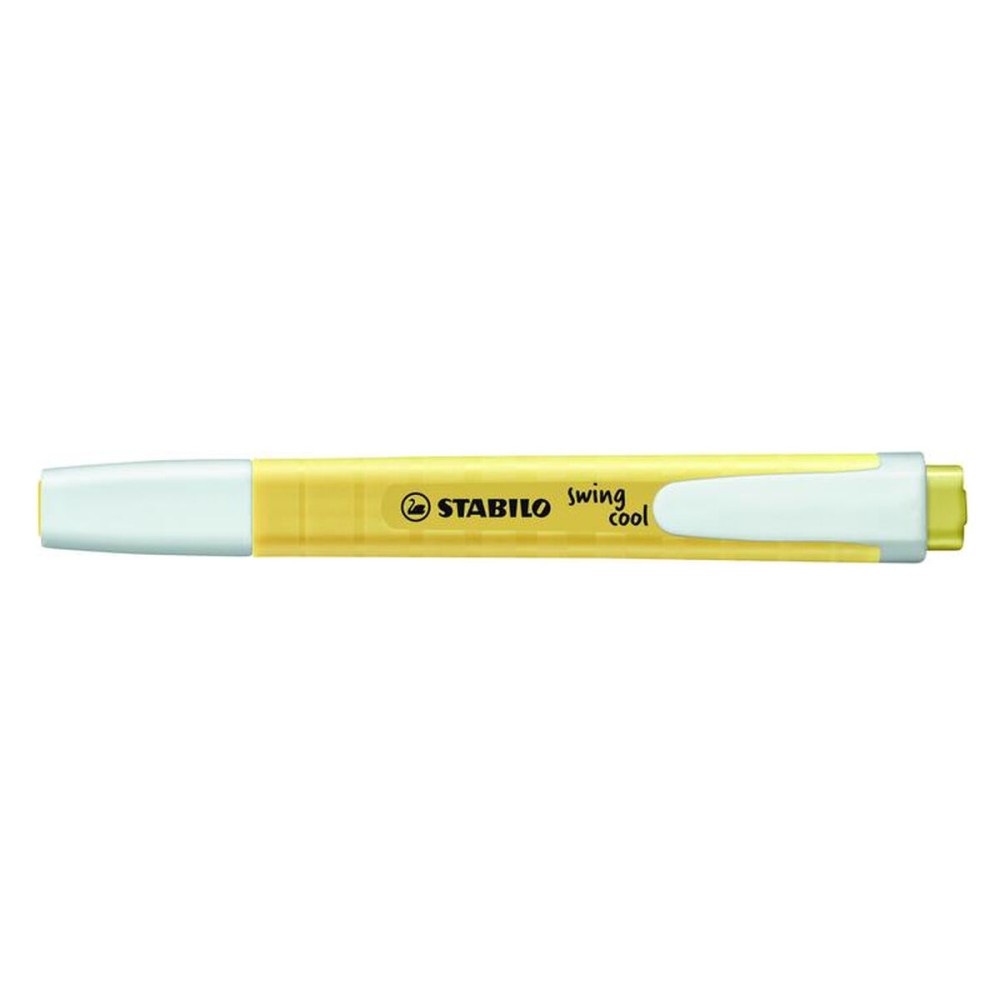 Textmarker Stabilo Swing Cool Pastel Gelb 10 Stücke (1 Stück)