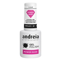 Nail Polish Semi-permanent Gel Polish Power Base Andreia Clear (10,5 ml)