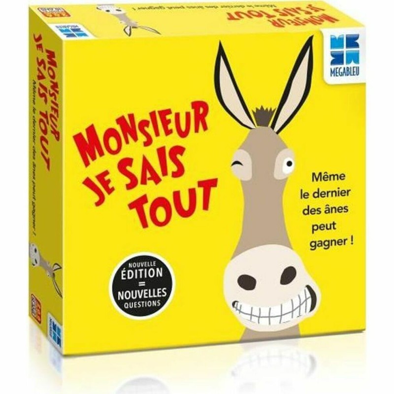 Board game Megableu Question and answer game Mr I Know Everything (FR)