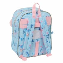 Cartable Frozen Ice magic Bleu clair 22 x 27 x 10 cm