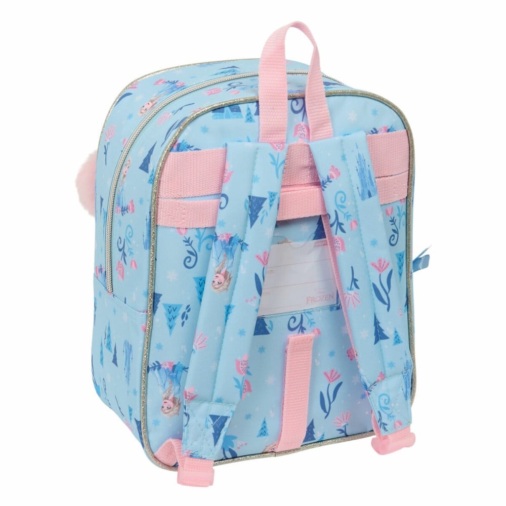 School Bag Frozen Ice magic Light Blue 22 x 27 x 10 cm