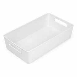 Panier Multi-usages Confortime Blanc 38 x 22 x 9,5 cm